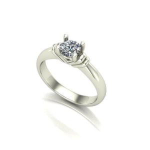 Ring with Single Large Stone