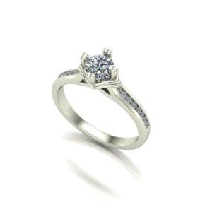 Ring with Single Large Stone