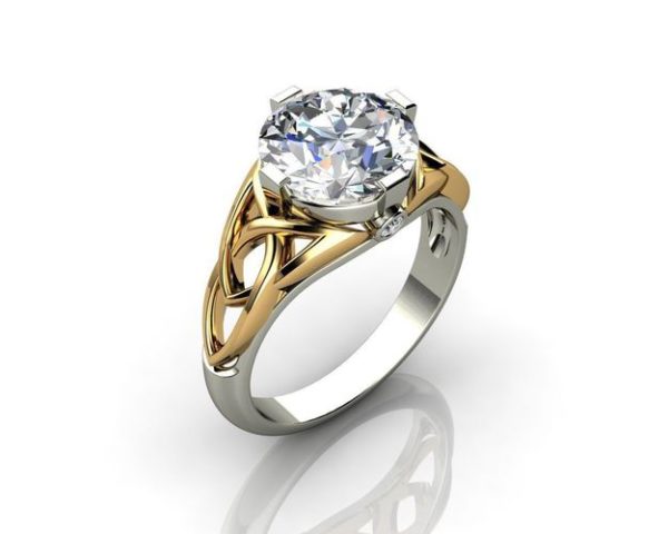 Celtic Engagement Ring