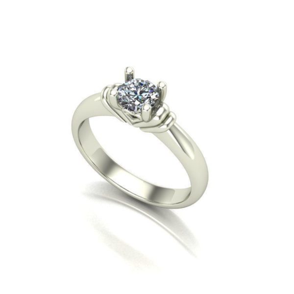 Diamond Solitaire Engagement Ring