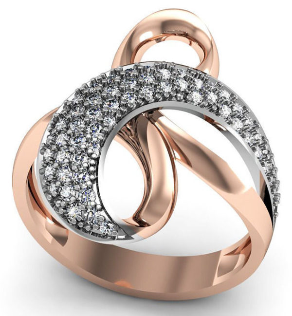 Diamond Encrusted Ring