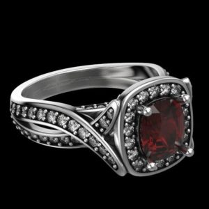 Halo Style Dinner Ring