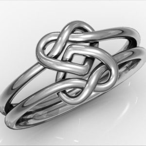 Heart Knot Ring