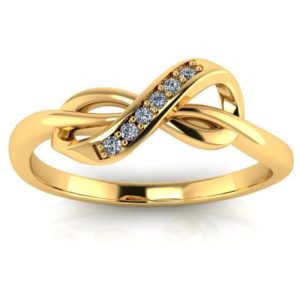 Infinity Diamond Ring