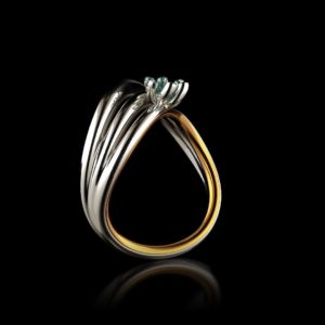 Freeform Engagement Ring