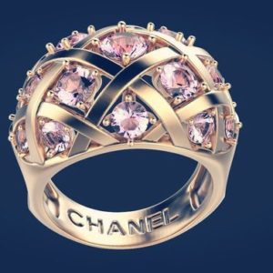 Basketweave Pattern Ring