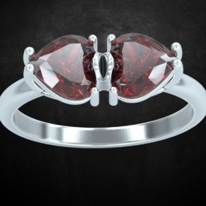Double Heart Ring