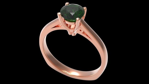 Claw Set Diamond Ring
