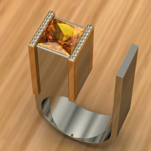 Asymmetrical Ring
