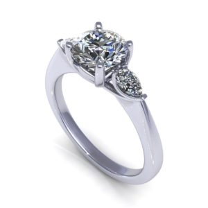 Three Stone Diamond Ring