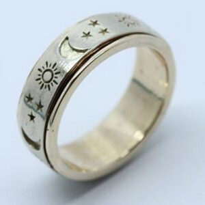 Sun and Star Ring