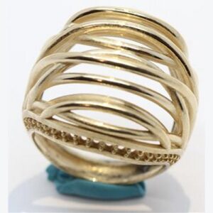 Golden Weave Ring