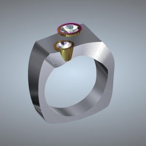 Freeform Design Ring